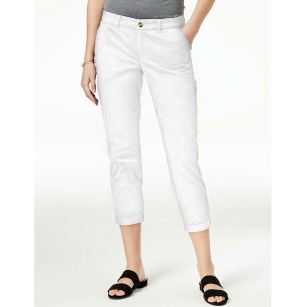MAISON JULES | Cropped Straight Leg Casual A73